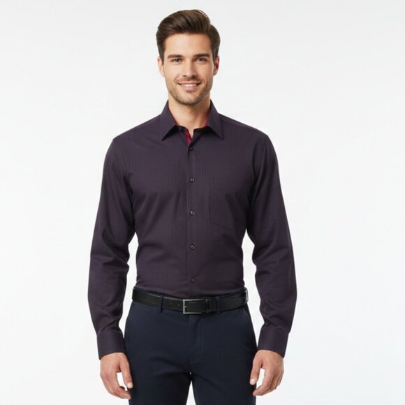 Emanuel Ungaro Other - Emanuel Ungaro Men’s Stripe Long Sleeve Button‑Down Shirt Size XL